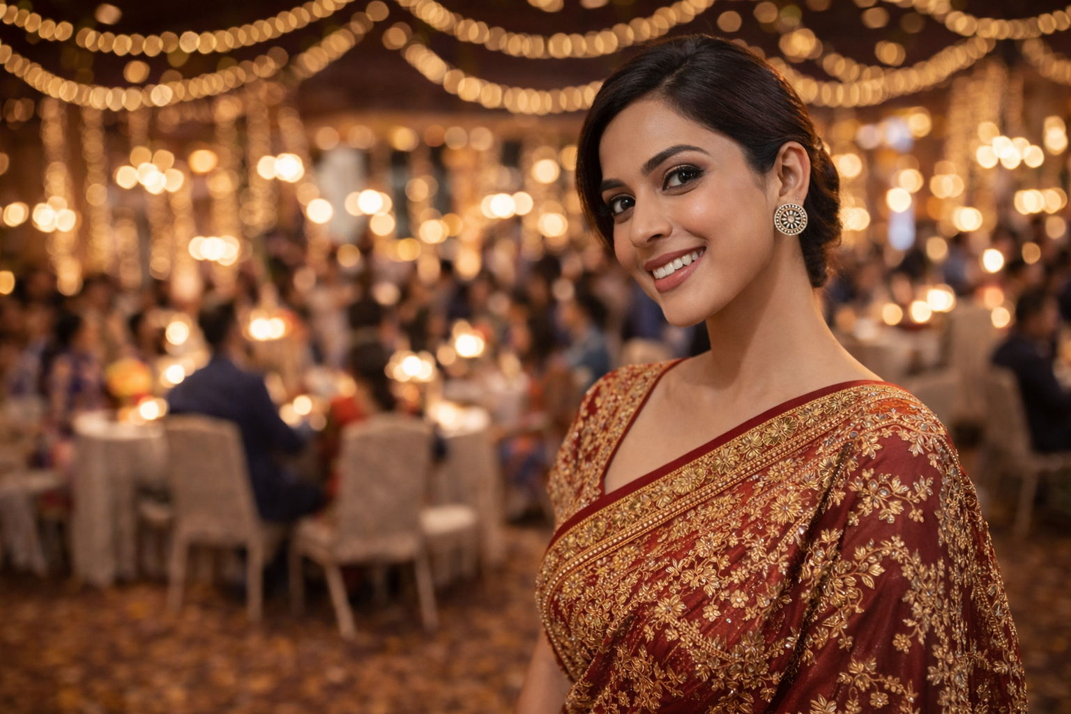 file_00000000390c7208b310404cebf6a8ba Golden halo spark studs with gold plating - Image 4