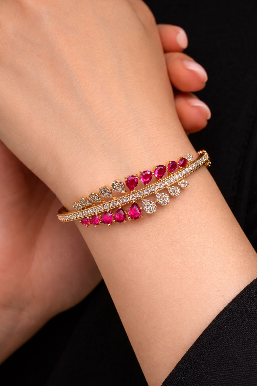 ad openable kada with 2tone plating mo ad openable kada with 2tone plating mo