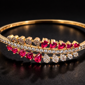 ad openable kada with 2tone plating mo