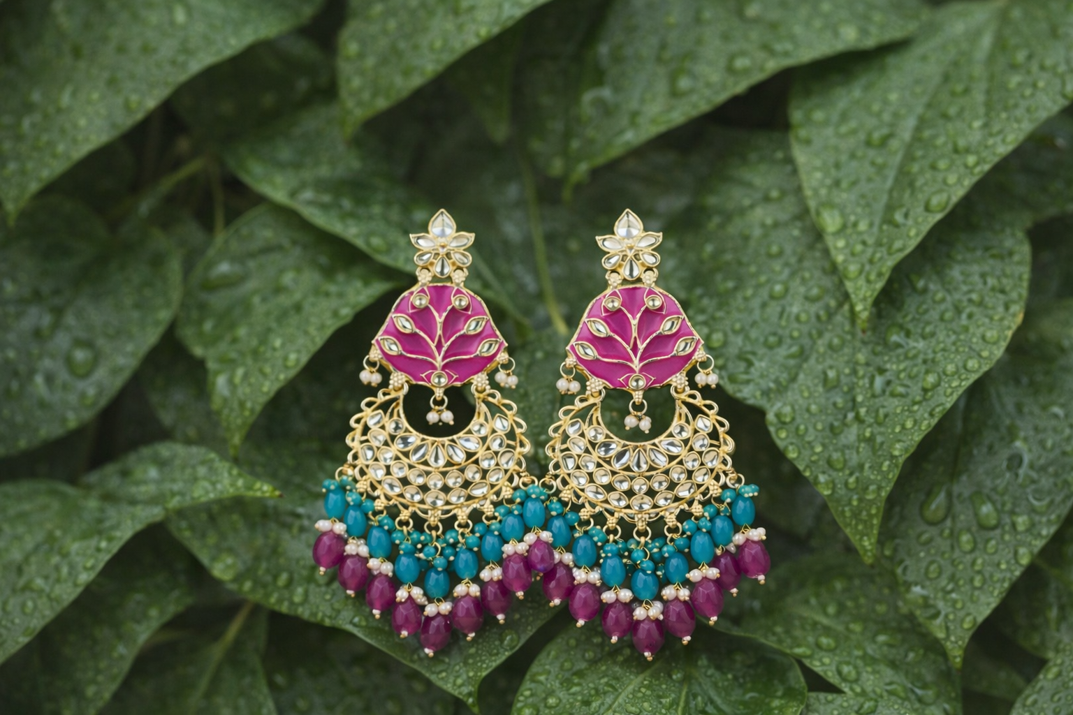 royal peacock chandbali earrings royal peacock chandbali earrings