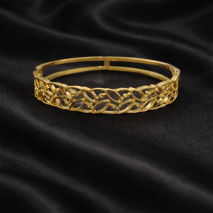 gold plated openable kada