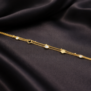 gold plated chain bracelet ✨