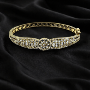 american diamond gold plated plated bracelet