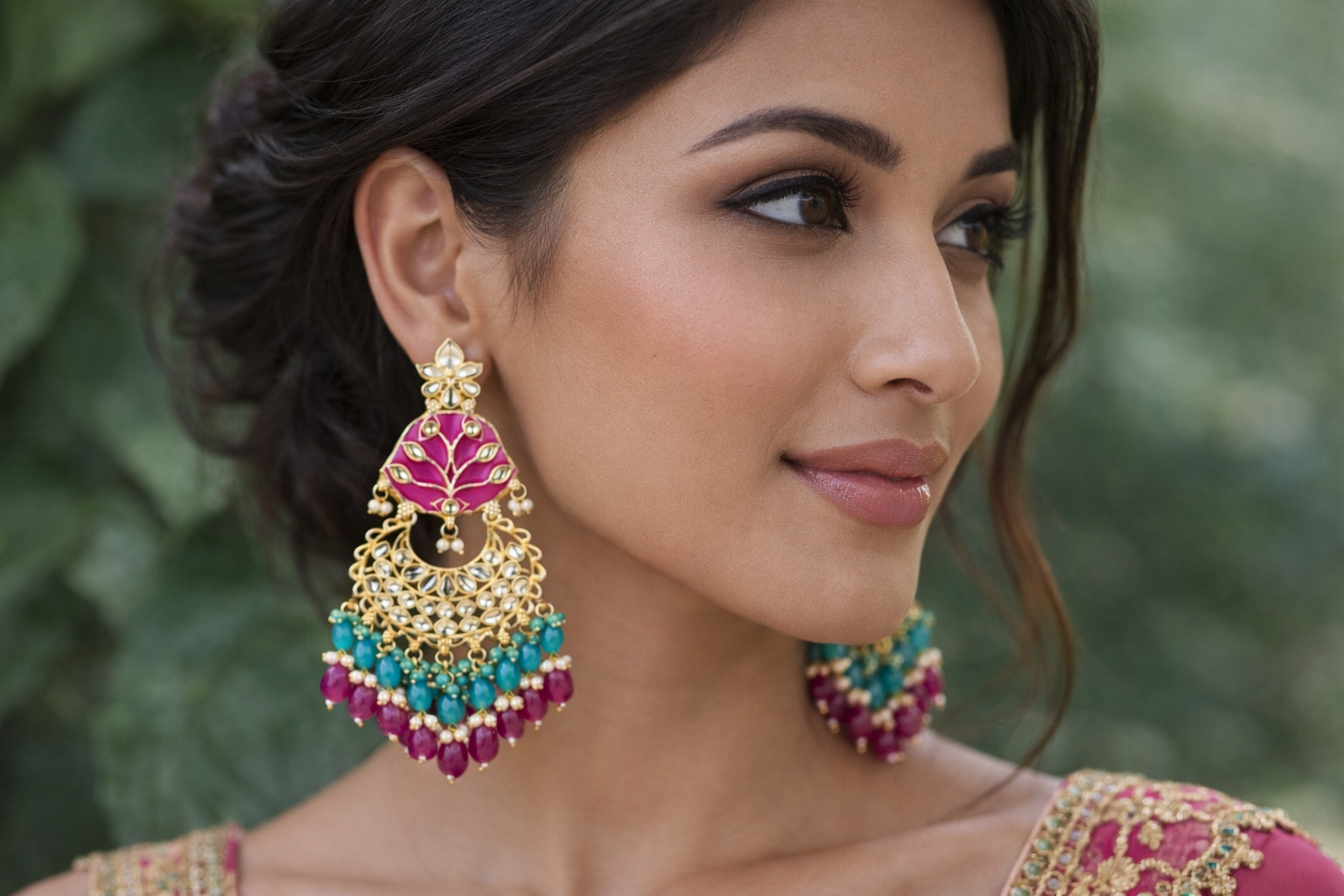 royal peacock chandbali earrings royal peacock chandbali earrings